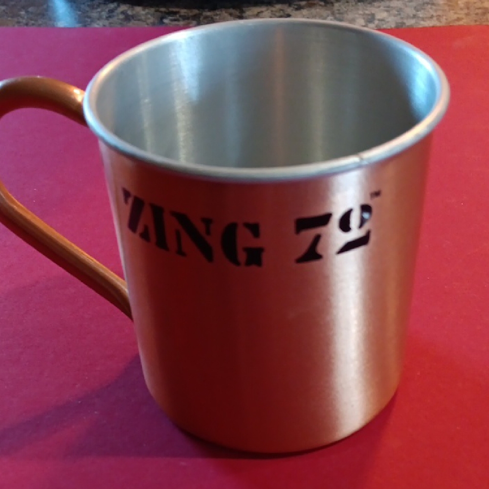 Silver and Gold mule Mug